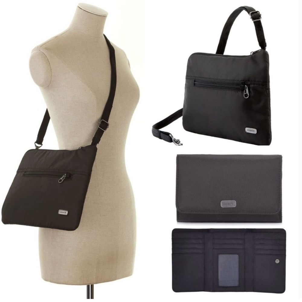 Pacsafe Daysafe Anti-theft Crossbody and Wallet